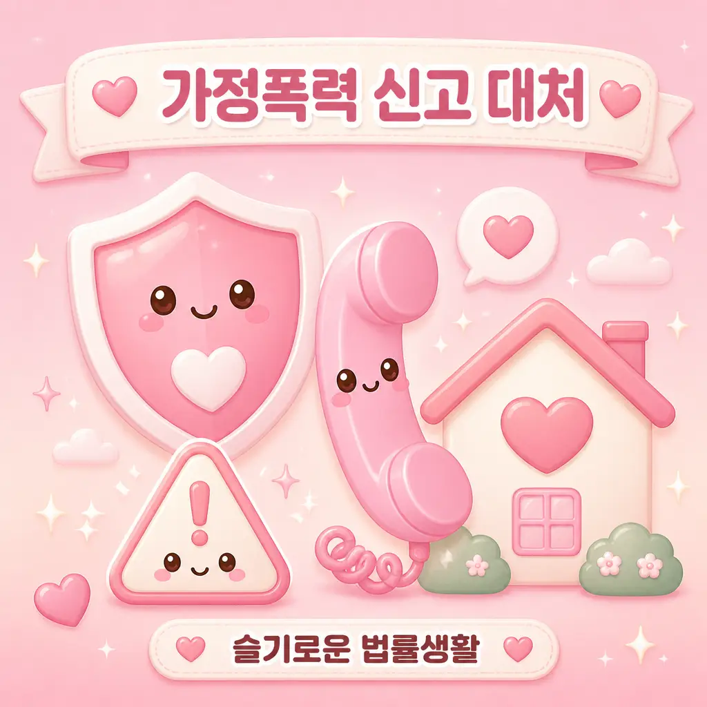 가정폭력 신고와 접근금지 대처 슬기로운 법률생활