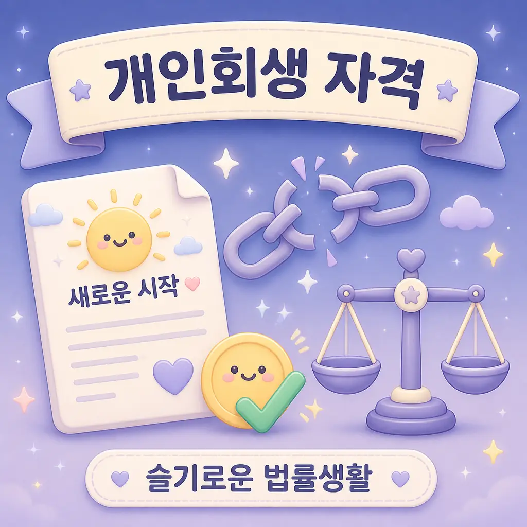 개인회생자격 요건과 신청 절차 안내