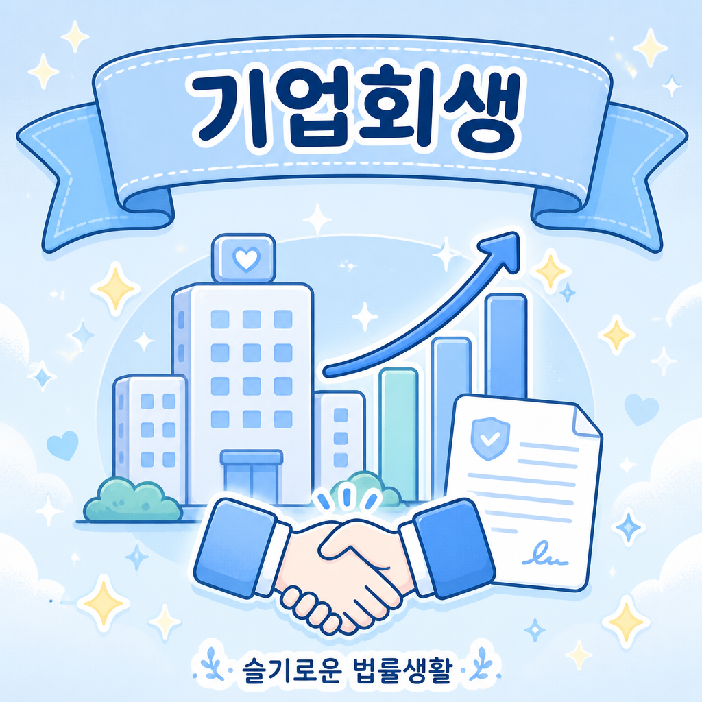 기업회생 신청 절차와 채무 동결 효력 안내