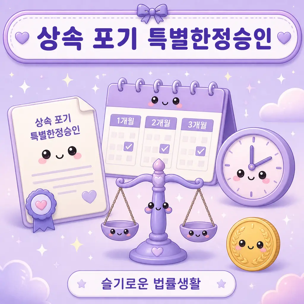 상속 포기 기한과 특별한정승인 대처 안내
