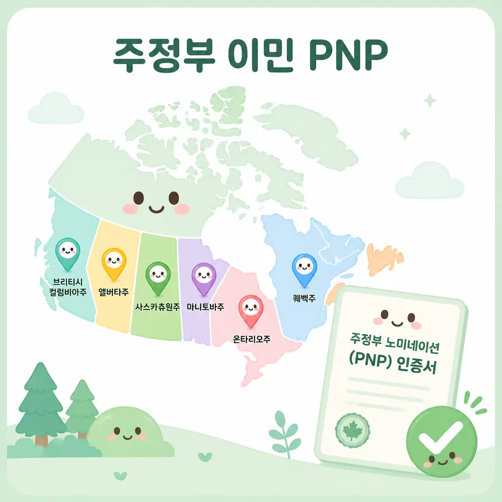 주정부 이민 PNP 캐나다이민 주정부 이민 PNP
