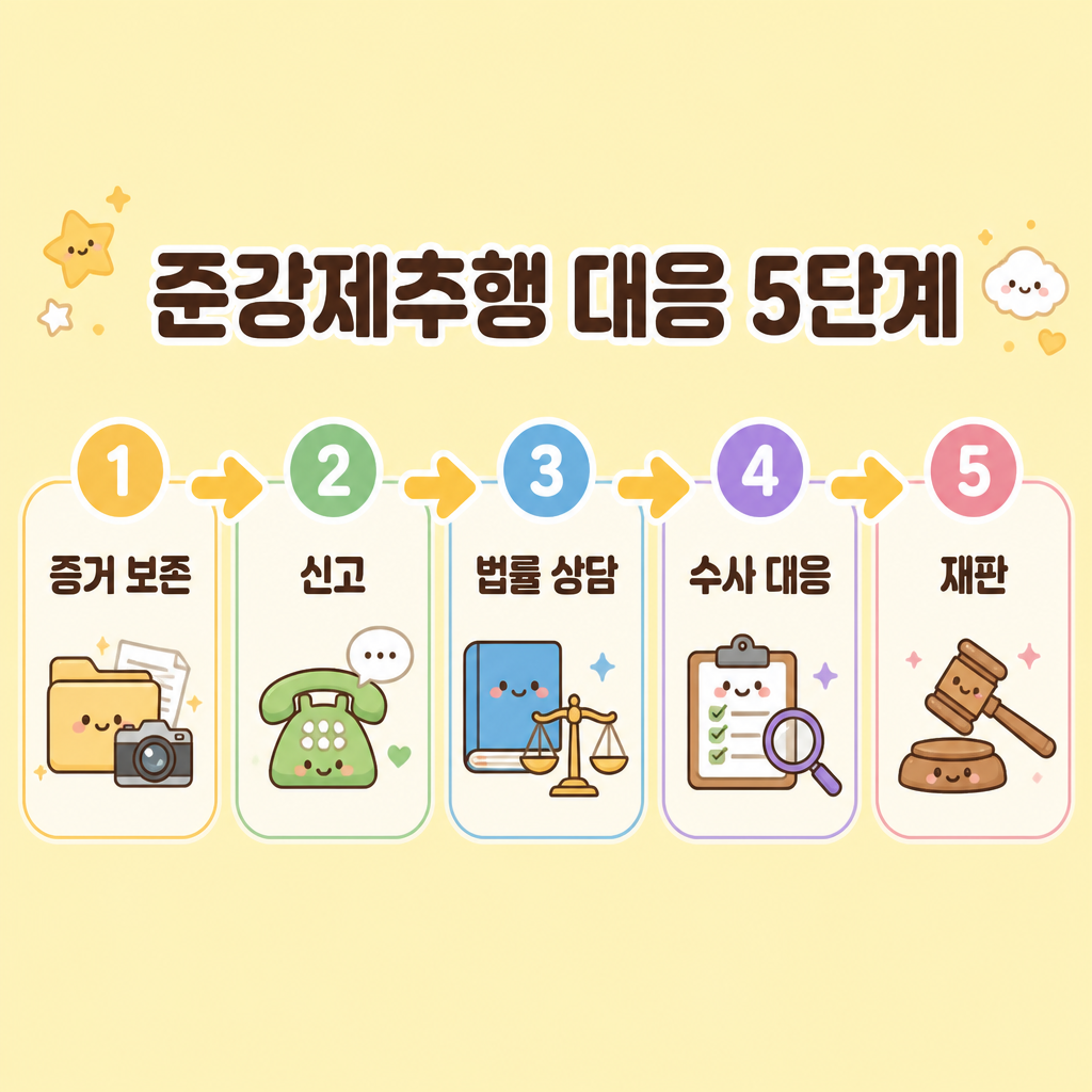 준강제추행 대응 5단계 준강제추행 대응 5단계