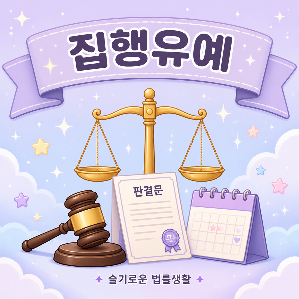 집행유예 조건과 초범 양형 기준 안내