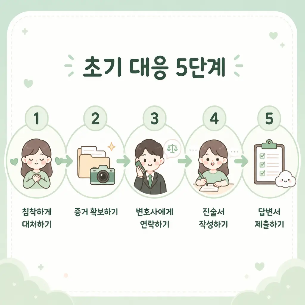초기 대응 5단계 지하철 성추행 억울한 지목 시 초기 대응 5단계