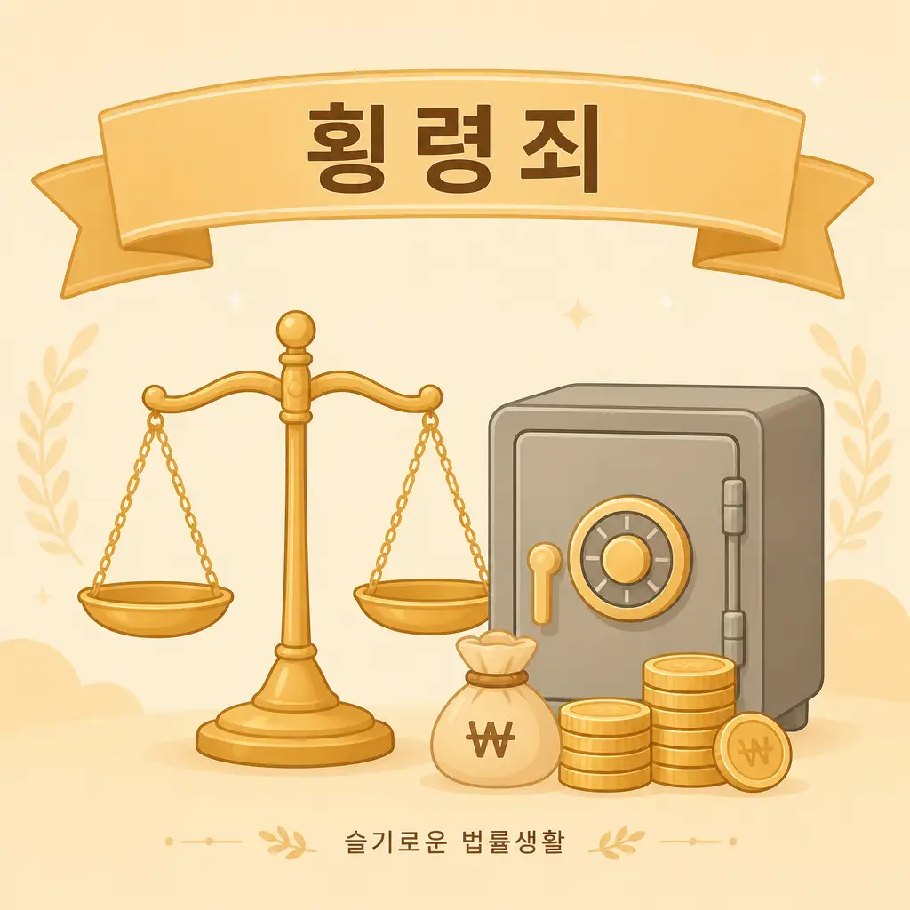 횡령죄 성립 요건과 처벌 기준 안내